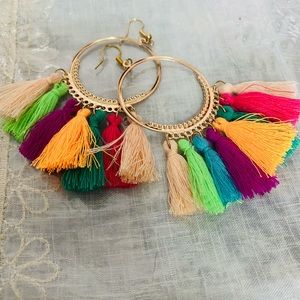 Colorful earrings